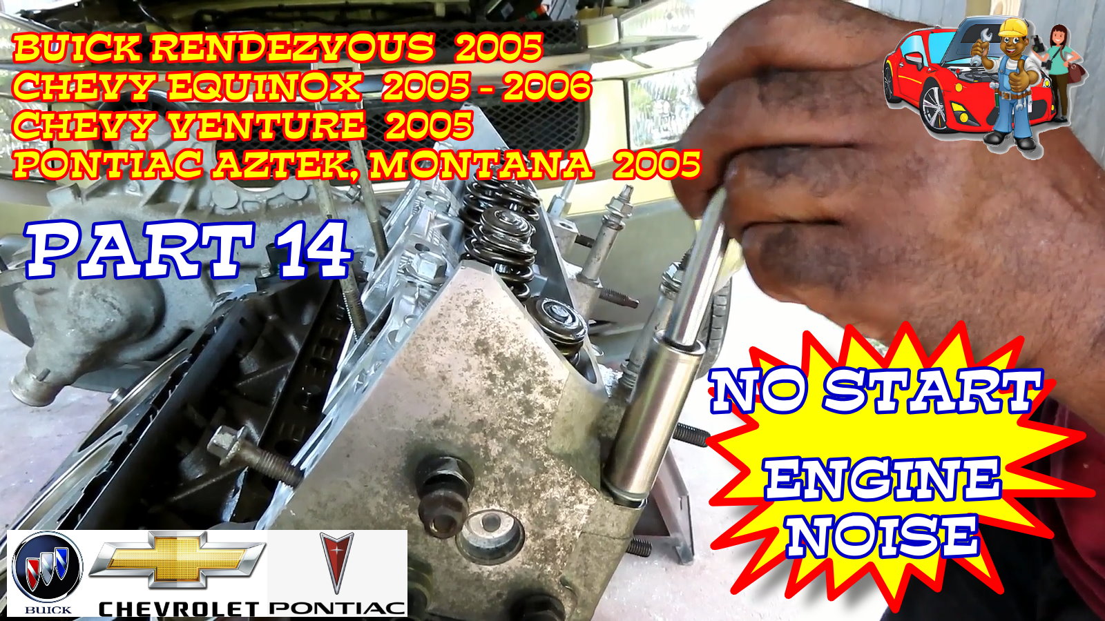 Chevy Equinox Buick Rendezvous Engine Rebuild Replace Head Gaskets Timing Chain Intake Manifold - Part 14