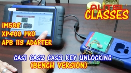 CAS1, CAS2 & CAS3 Key Unlocking - Autel IM508, XP400 Pro, APB113 Adapter - BENCH VERSION