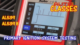 Primary Ignition System Testing (One Coil System, Driver, Wiring) Using The Autel AL539 Or AL539B