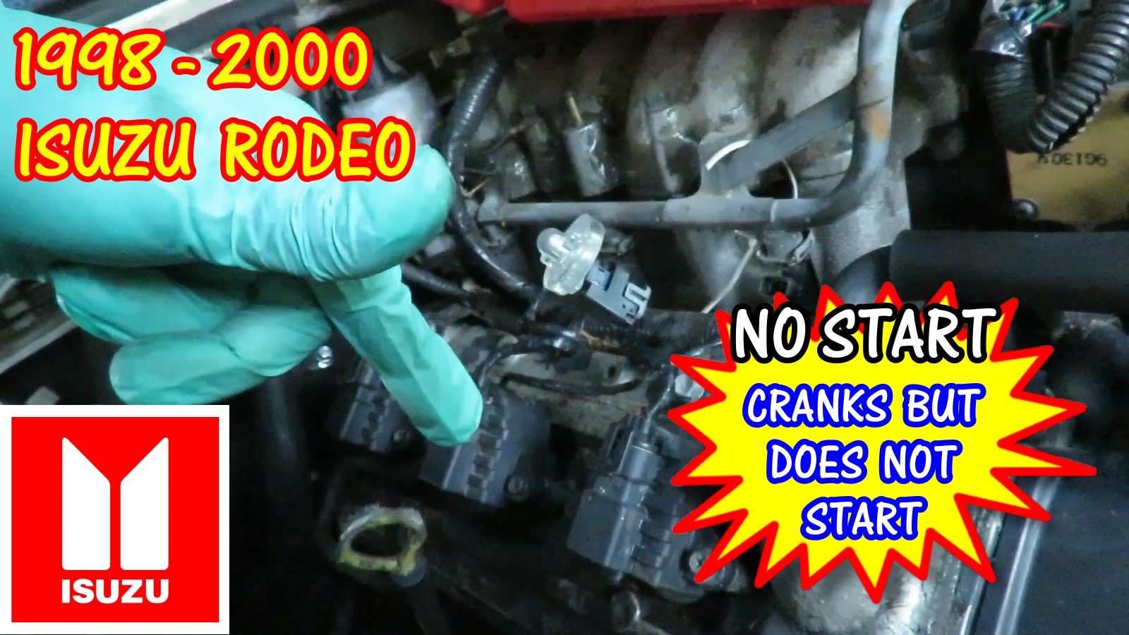 1998-2000 Isuzu Rodeo Cranks But Does Not Start