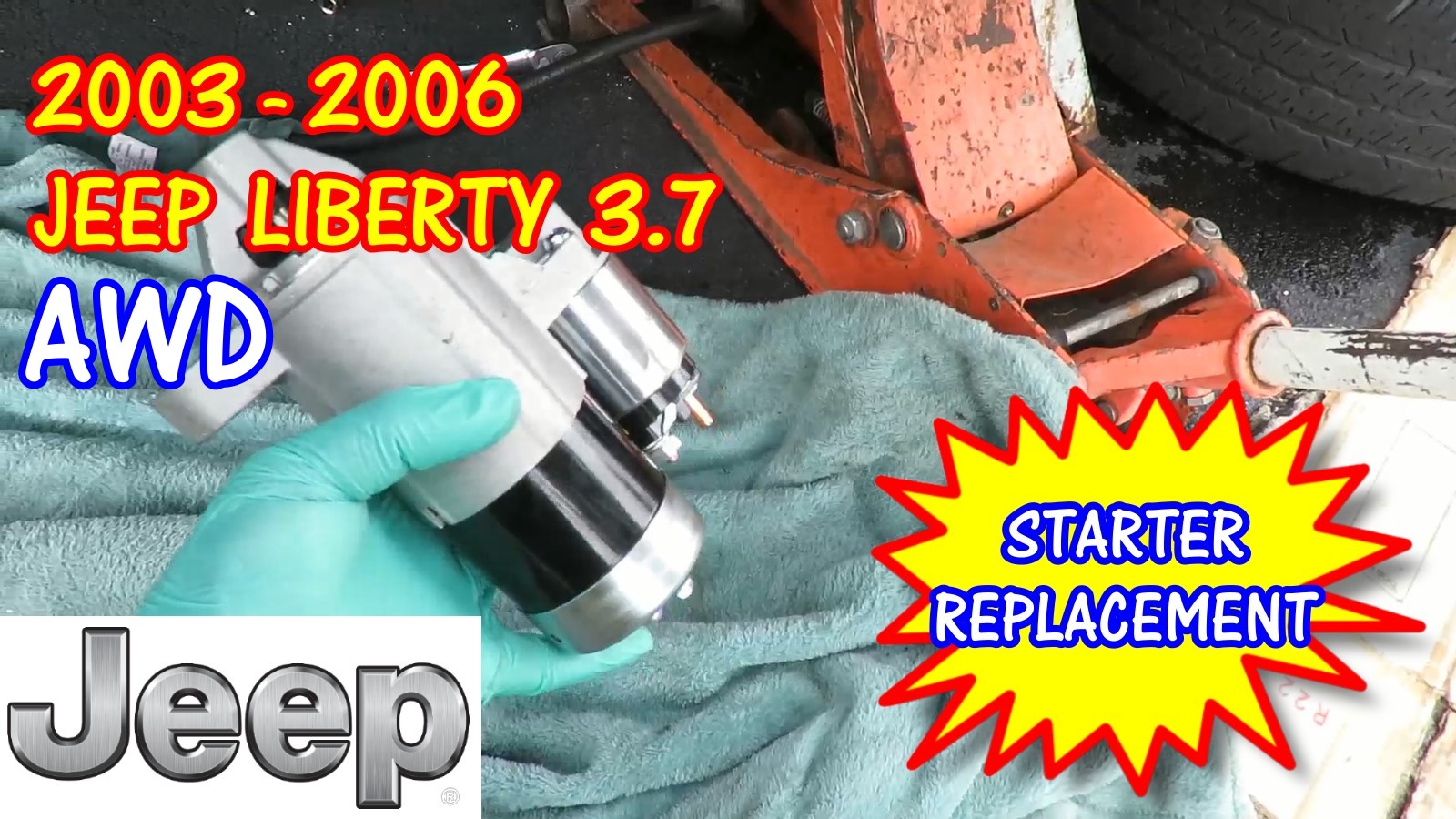 2003- 2006 Jeep Liberty Starter Replacement