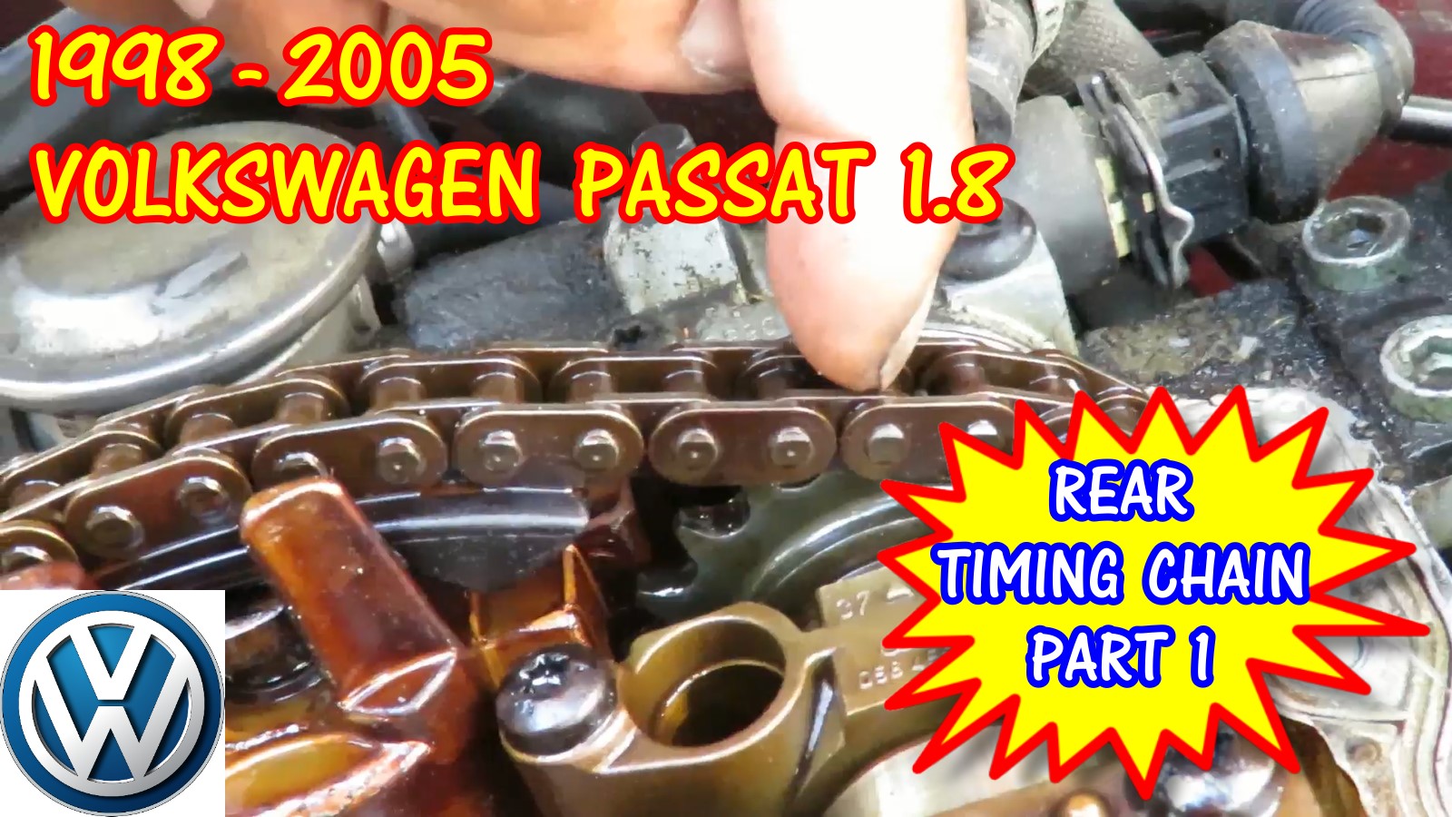 PART 1 - 1998-2005 Volkswagen Passat Rear Timing Chain And Tensioner Replacement