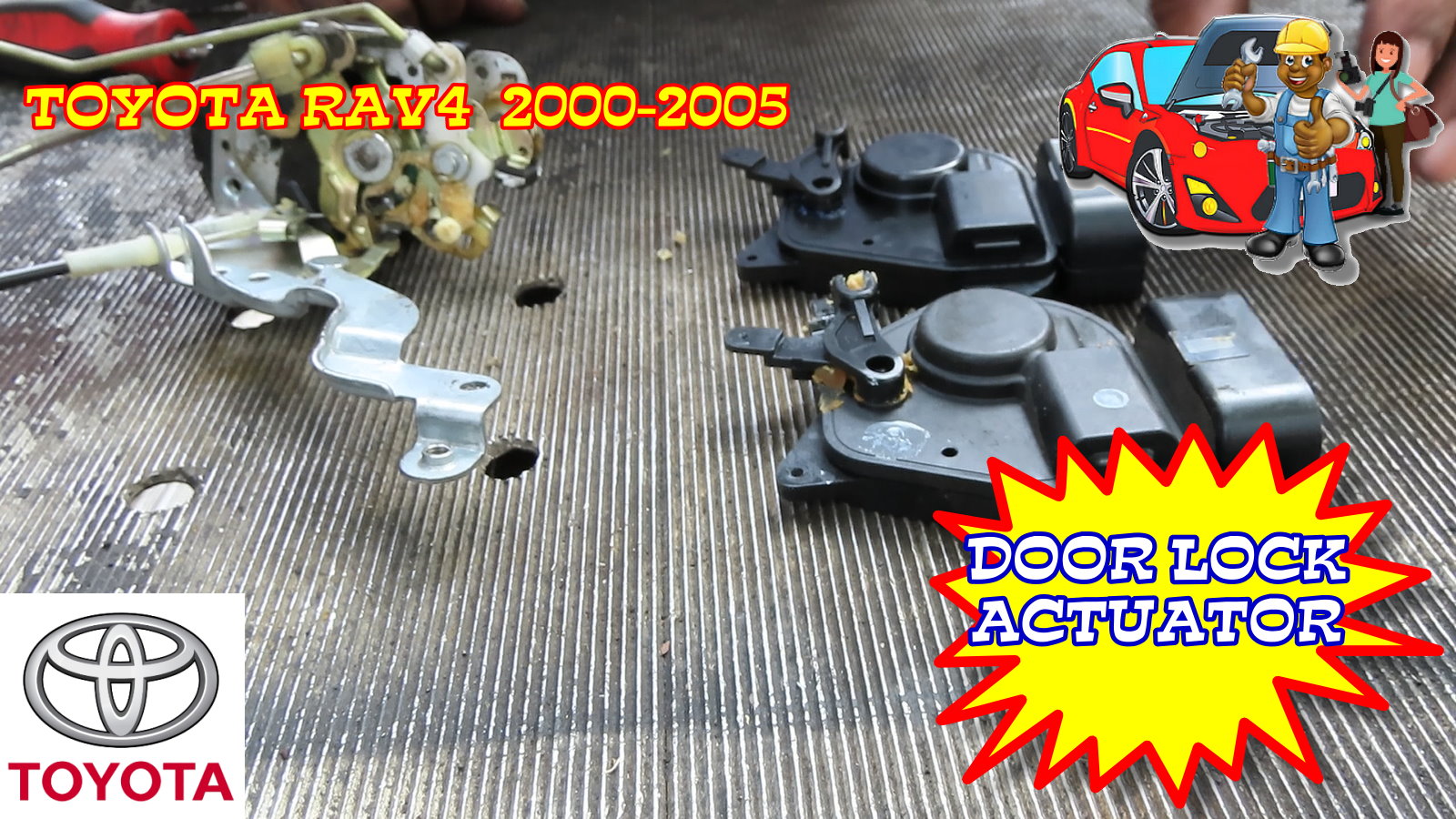 Toyota RAV4 Door Lock Actuator Replacement