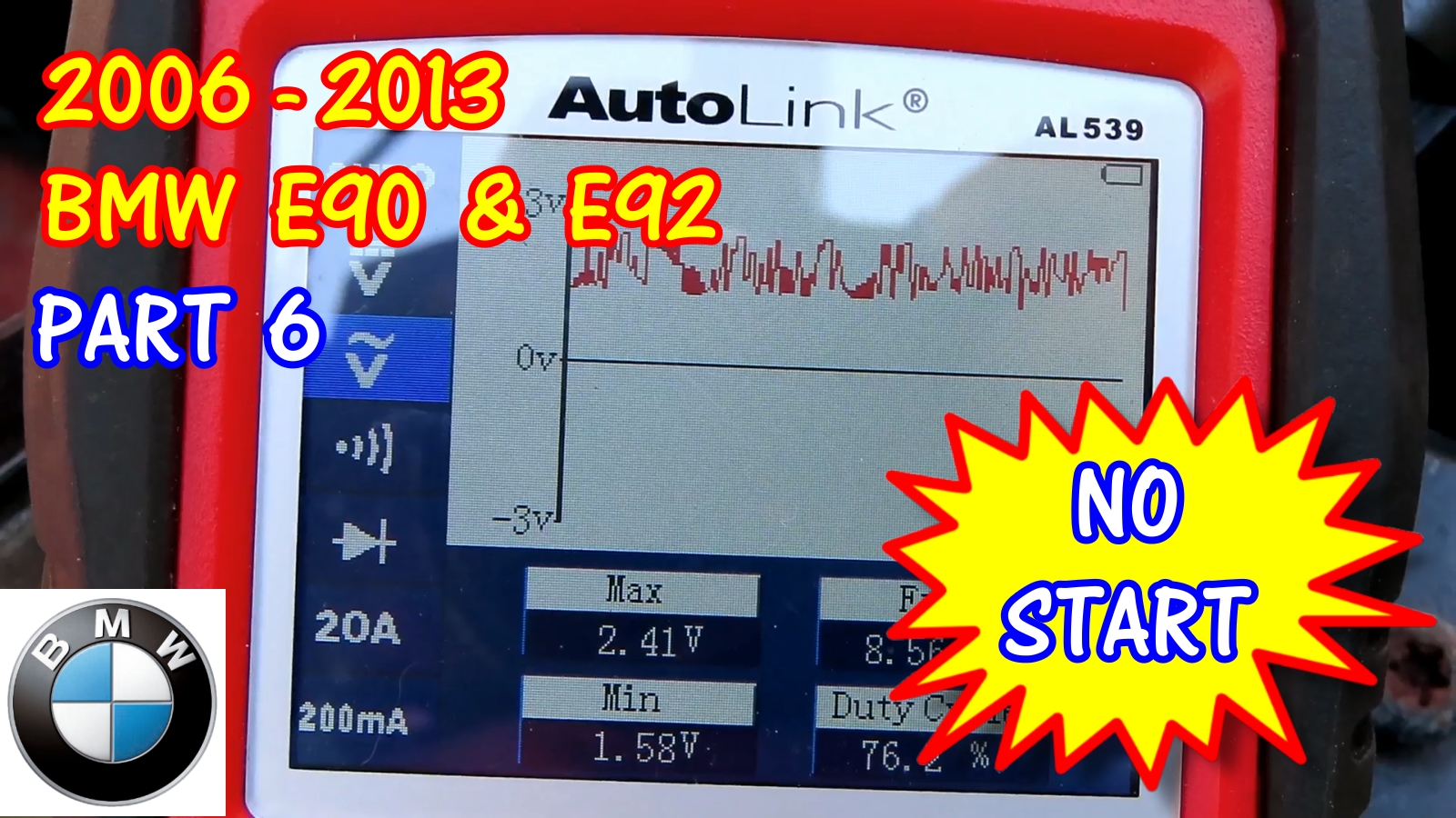 (Part 6) 2006-2013 BMW E90 & E92 Cranks But Will Not Start