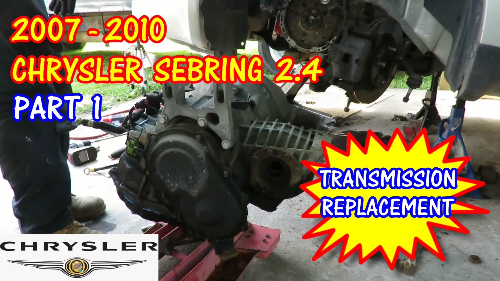 Chrysler Sebring Dodge Journey Dodge Avenger Transmission Replacement - Part 1