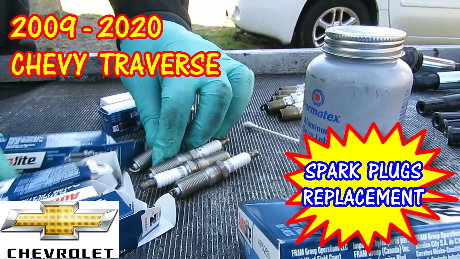 2009-2020 Chevy Traverse Spark Plugs Replacement