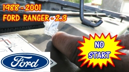 1988-2001 Ford Ranger 2.3 Cranks But Will Not Start