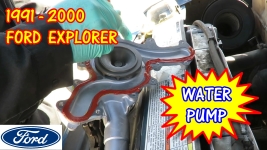 1991-2000 Ford Explorer Water Pump Replacement
