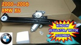 2000-2006 BMW X5 Right Rear Window Motor And Regulator Assembly Replacement