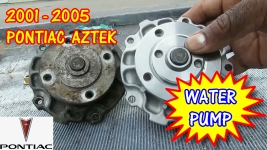 2001-2005 Pontiac Aztek Water Pump Replacement