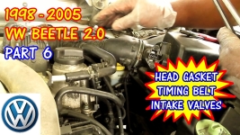 (PART 6) 1998-2005 Volkswagen Beetle Head Gasket Timing Belt Replacement