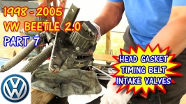 (PART 7) 1998-2005 Volkswagen Beetle Head Gasket Timing Belt Replacement