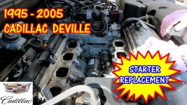1995-2005 Cadillac Deville Starter Replacement