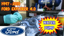 1997-2010 Ford Explorer Water pump Replacement