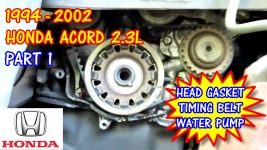 PART 1 - 1994-2002 Honda Accord Head Gasket, Timing Belt, Water Pump Replacement