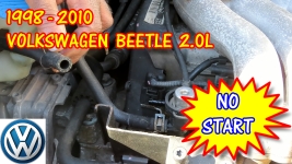 1998-2010 Volkswagen Beetle NO START, Cranks But Will Not Start
