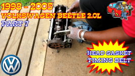 PART 7 - 1998-2005 Volkswagen Beetle Head Gasket And Timing Belt Replacement