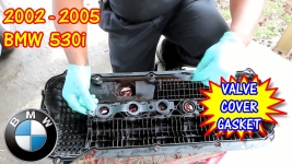 2002-2005 BMW 530i Valve Cover Gasket Replacement