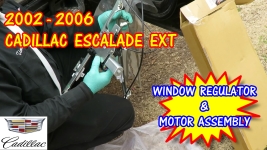 2002-2006 Cadillac Escalade Right Front Window Regulator And Motor Assembly Replacement