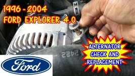 1996-2004 Ford Explorer 4.0 Alternator Replacement