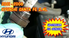 2001-2006 Hyundai Santa Fe Upstream O2 Sensor Replacement