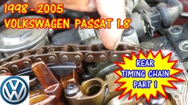 PART 1 - 1998-2005 Volkswagen Passat Rear Timing Chain And Tensioner Replacement