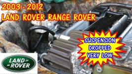 2003-2012 Land Rover Range Rover Suspension Drops Too Low Will Not Come Up