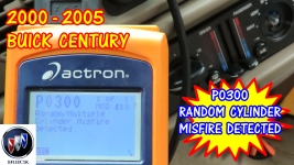 2000-2005 Buick Century P0300 Random Cylinder Misfire Detected