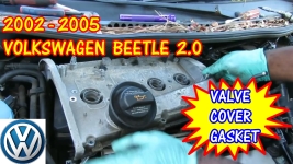 2002-2005 Volkswagen Beetle Valve Cover Gasket Replacement