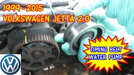 1999-2015 Volkswagen Jetta Timing Belt And Water Pump Replacement