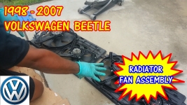 1998-2007 Volkswagen Beetle Radiator Cooling Fans Replacement