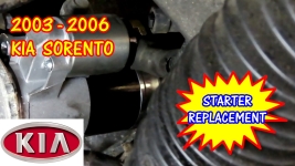 2003-2006 Kia Sorento Starter Replacement