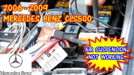 2006-2009 Mercedes Benz CLS500 Air Suspension Not Working