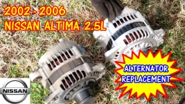 2002-2006 Nissan Altima Alternator Replacement