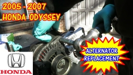 2005 2007 Honda Odyssey Alternator Replacement