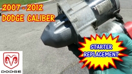 2007-2012 Dodge Caliber Starter Replacement