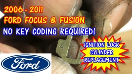 2006-2011 Ford Focus Ignition Lock Cylinder Replacement WITHOUT Key Programming