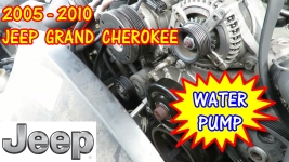 2005-2010 Jeep Grand Cherokee Water Pump Replacement