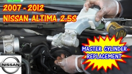 2007-2012 Nissan Altima Master Cylinder Replacement