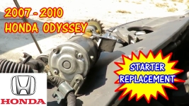 2007-2010 Honda Odyssey Starter Replacement