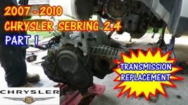 2007-2010 Chrysler Sebring Transmission Replacement - Part 1