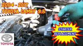 2004-2017 Toyota Camry Starter Replacement