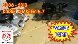 2006-2010 Dodge Charger Water Pump Replacement