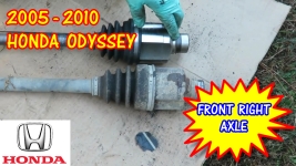2005-2010 Honda Odyssey Right Front Axle Replacement