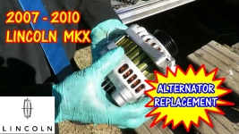 2007-2010 Lincoln MKX Alternator Replacement