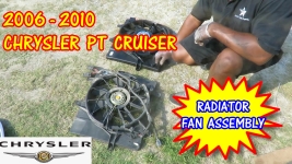 2006-2010 Chrysler PT Cruiser Radiator Fan Replacement