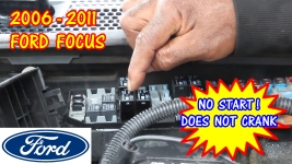 2006-2011 Ford Focus Does Not Start And Does Not Crank