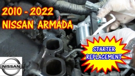 2010-2022 Nissan Armada Starter Replacement