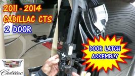 2011-2014 Cadillac CTS Left Door Latch Actuator Assembly - 2 Door