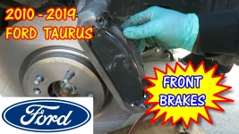2010-2019 Ford Taurus Front Brake Pads Replacement